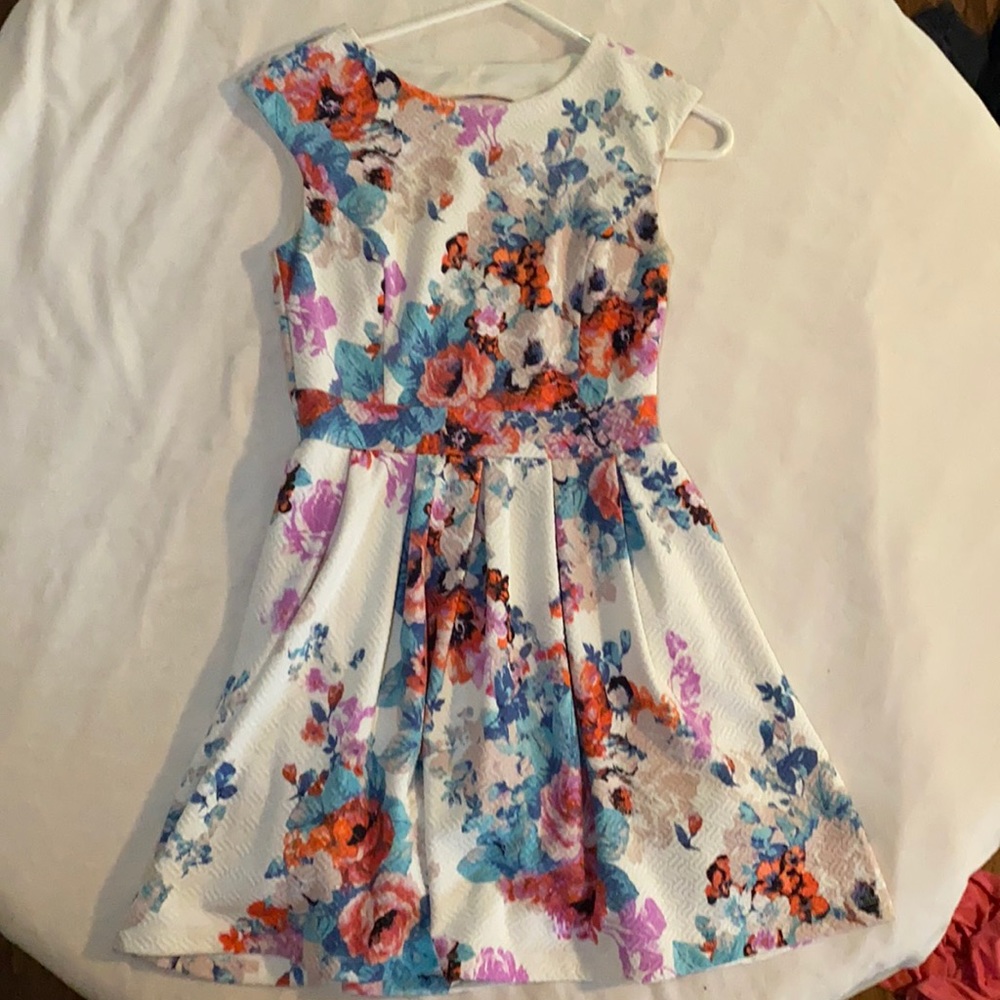 Floral Windsor Dress